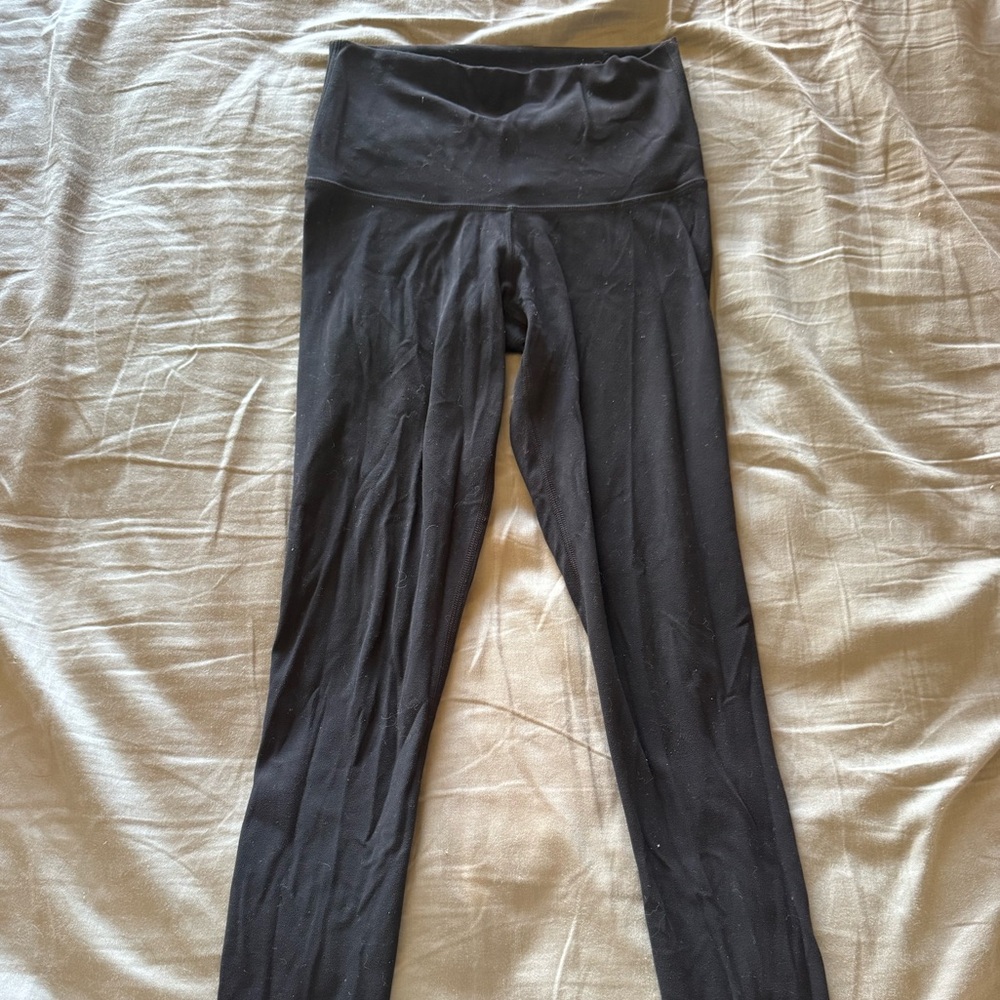 Aritzia Black High-Waisted Leggings